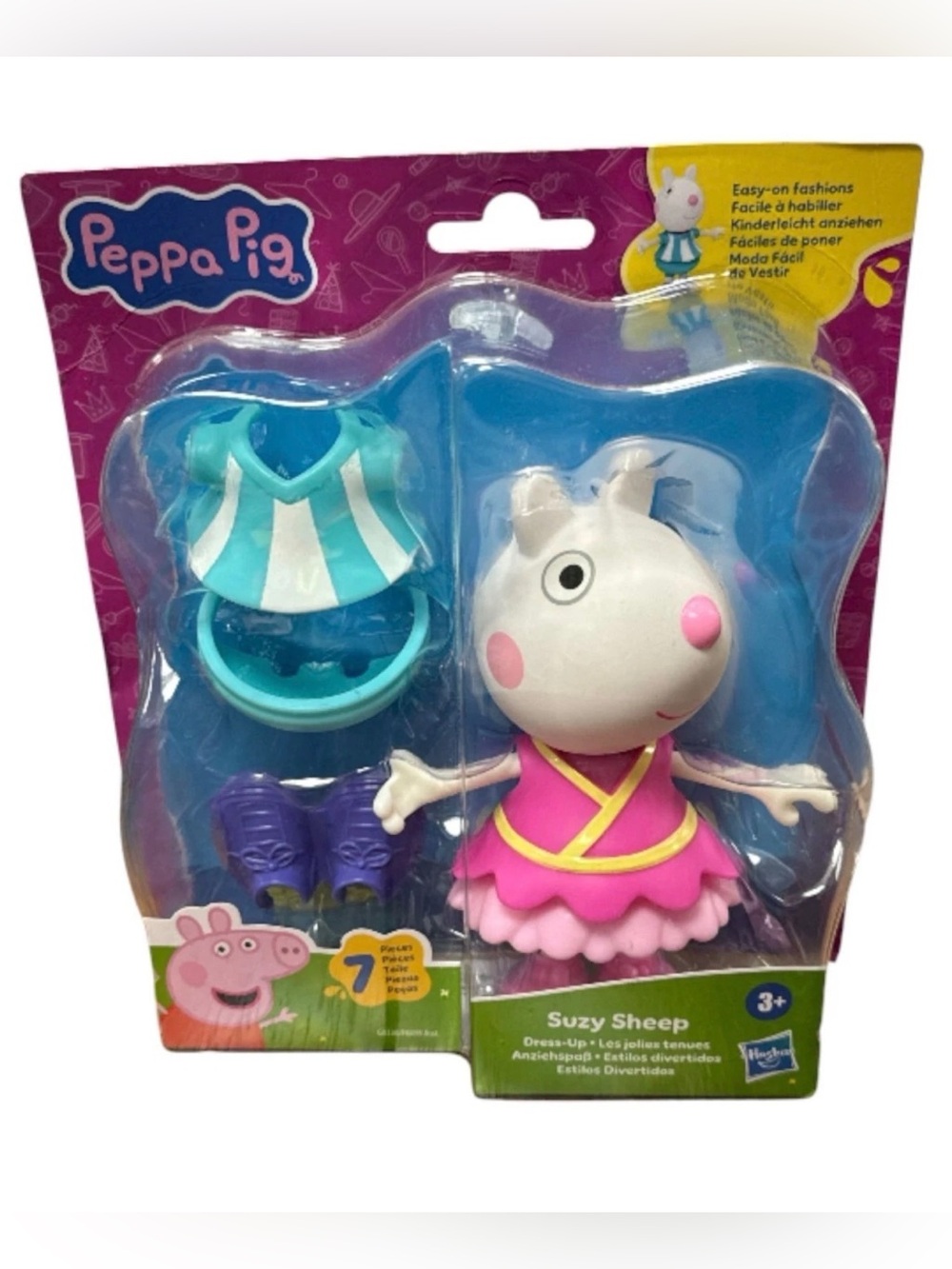 Peppa Pig Suzy Sheep Dress-Up Toy - Pink & White